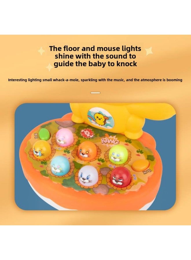 Hit The Gopher Puzzle Toy Multifunctional Cartoon Knock Duck Toy Parent-child Interactive Game Toy Supply Wholesale-Color:9902 Suction Plate White Duck - Image 4