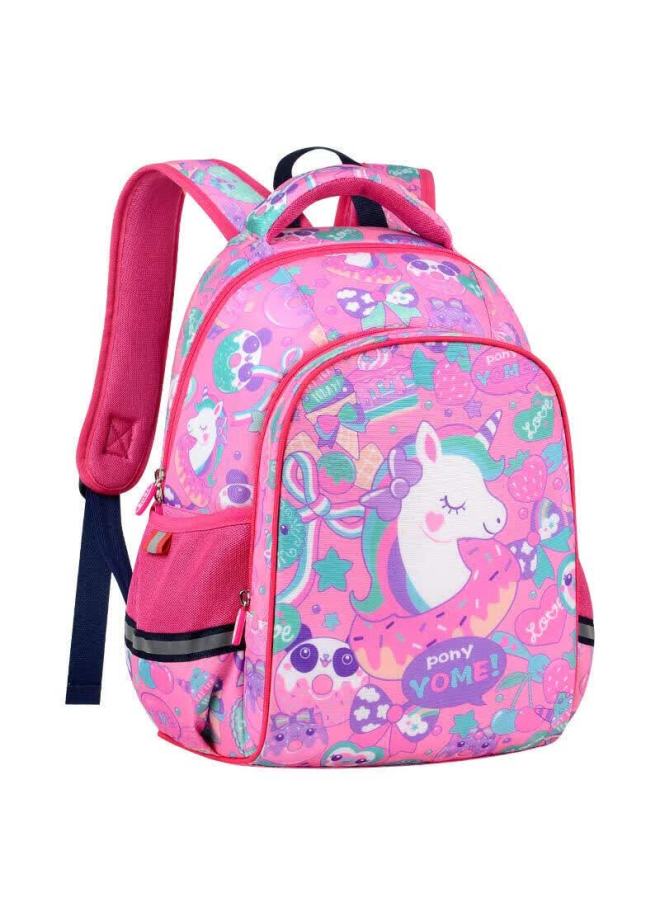 Yome School Backpack For Elementary Students Grades 3-6 Girls Lightweight Large Capacity Double Shoulder Bag Dream Pegasus - Image 2