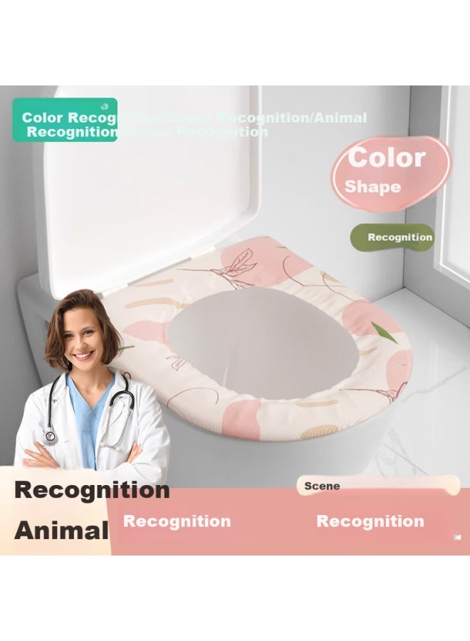 Sometimes Disposable Toilet Seat Cover With Full Coverage, Maternity Postpartum Toilet Seat Paper, Travel Hotel 30 Pack - Image 1