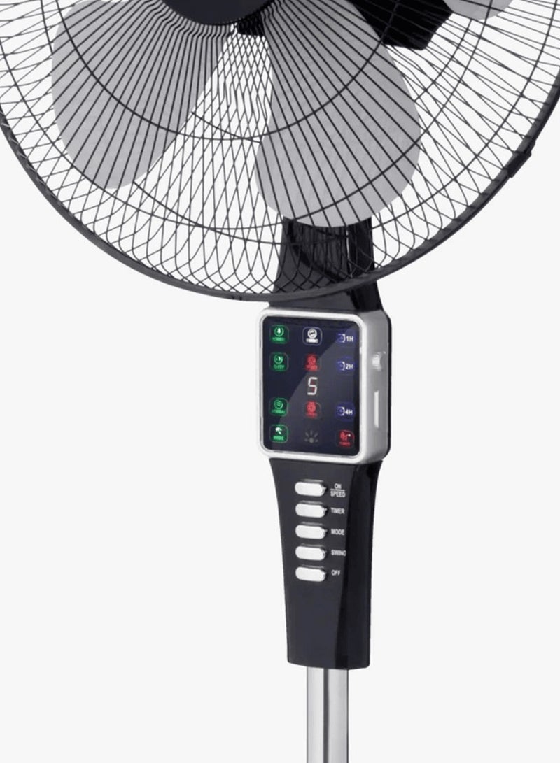 Tradinggoo Stand Fan 18 inch 5 Wings,with Remote,Black - TG22R - Image 2