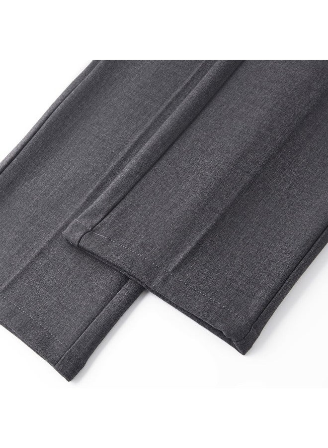 FIRS Shanshan [fleece Lined And Thickened] Autumn Winter Casual Men's Slim Fit Warm Straight Business Daily Commuting Trousers Pants - Image 5