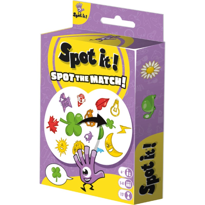 Asmodee Spot It! Classic (Pocket) - Fast-Paced Observation and Matching Game for The Whole Family! Convenient for Travel, Great Gift for Kids, Ages 6+, 2-8 Players, 15 Minute Playtime - Image 1