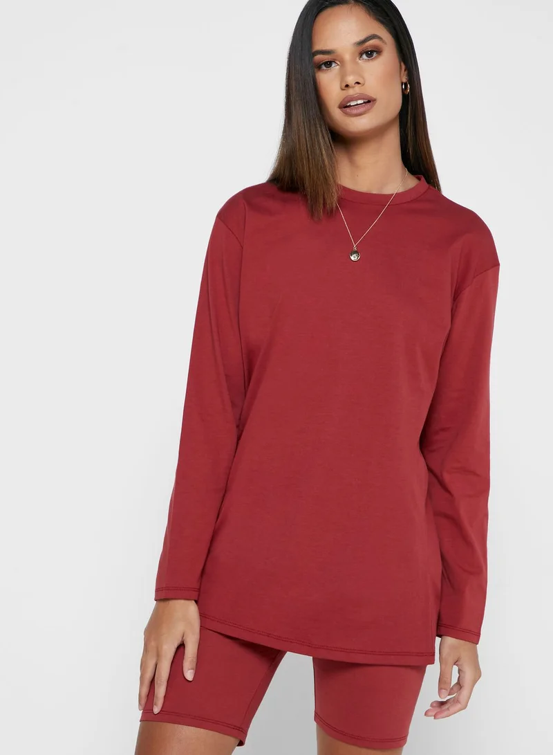 Ginger Loose Fit T-Shirt & Shorts Set