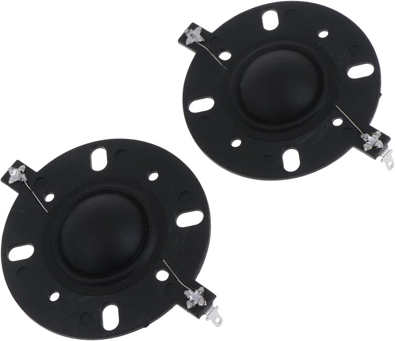 أسود 25 5 مم غطاء حريري مكبر صوت صوتي مجموعة إصلاح ملف صوتي مع تقاطع كهرضغطية - Image 1