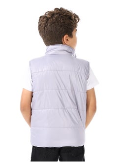 Andora Turtle Neck Bomber Vest For Boys  - Image 3