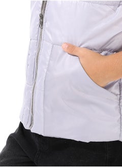 Andora Turtle Neck Bomber Vest For Boys  - Image 4