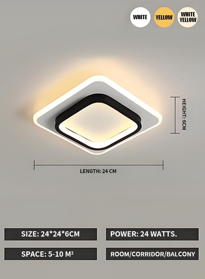 أدى ضوء الممر ضوء ممر بسيط حديث صغير بسيط غرفة المعيشة غرفة المعيشة ضوء الممر ضوء الشرفة ضوء أسفل ضوء السقف الإبداعي الشمالي - Image 2