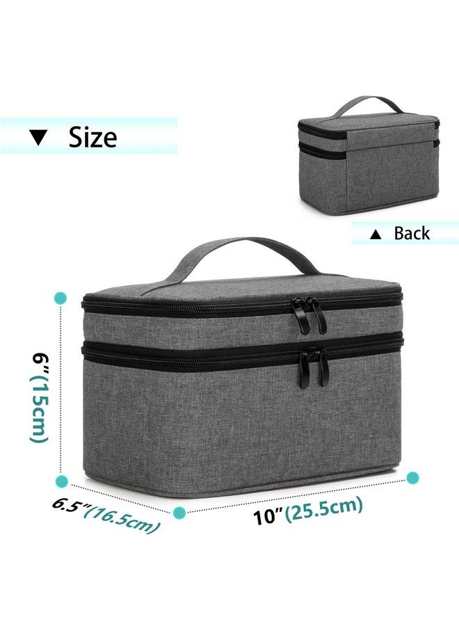 BAFASO Breast Pump Bag Compatible with Elvie and Momcozy Breast Pump, Carrying Case for Wearable Breast Pump and Extra Parts, Gray - Image 5