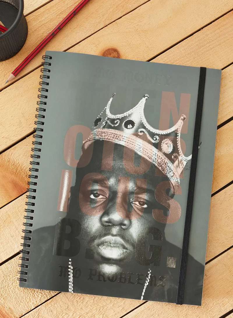Typo A4 Biggy Spinout Notebook