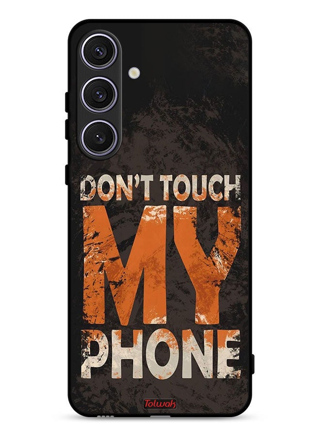 Tolwak Samsung Galaxy S25 FE Protective Case Cover Do Not Touch My Phone