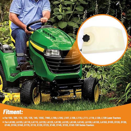 Jetuplusllc Fuel Gas Tank for John Deere Scotts Sabre L100 L110 L120 L130 L105 L118 L111 L108 GY21876 GY21102 GY20894 - Image 5