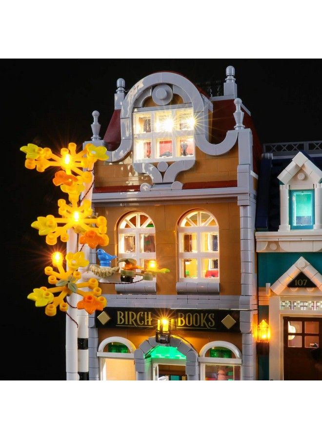 BRIKSMAX Led Lighting Kit For Creator Bookshop Compatible With Lego 10270 Building Blocks Model Not Include The Lego Set - Image 4