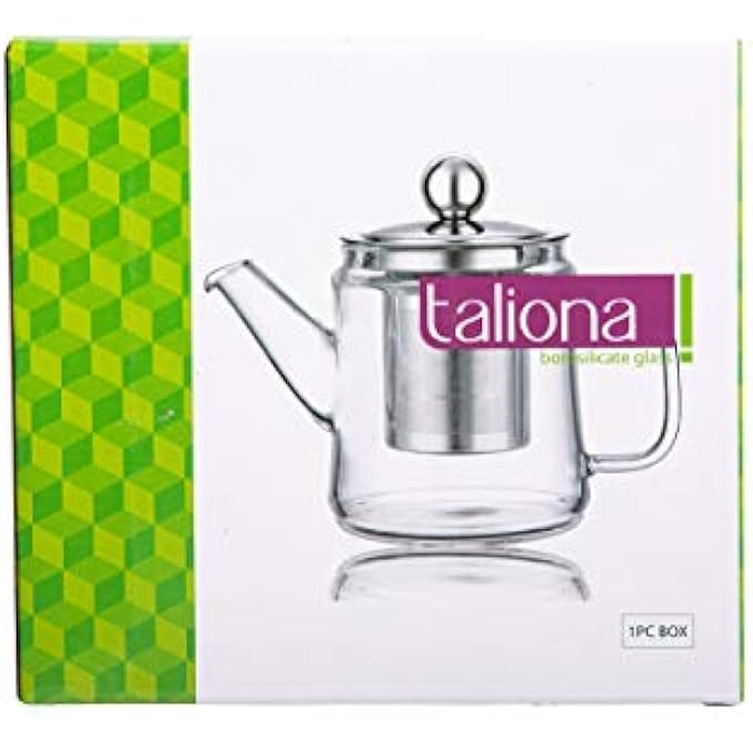 TALIONA Tea Pot Stainless Steel Filter With Lid 800Ml Tl2213439 - Image 1