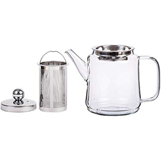 TALIONA Tea Pot Stainless Steel Filter With Lid 800Ml Tl2213439 - Image 5