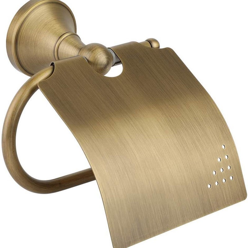 Factory European American Antique Toilet Paper Holder Toilet Tissue Holder Paper Roller With Cover Towel Holder Distribution - Image 5