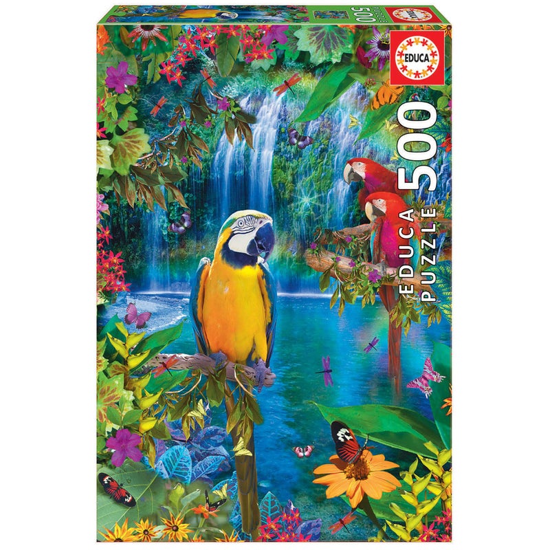 EDUCA Puzzle Passion Educa Bird Tropical Land Puzzle (500 Piece) - Image 5
