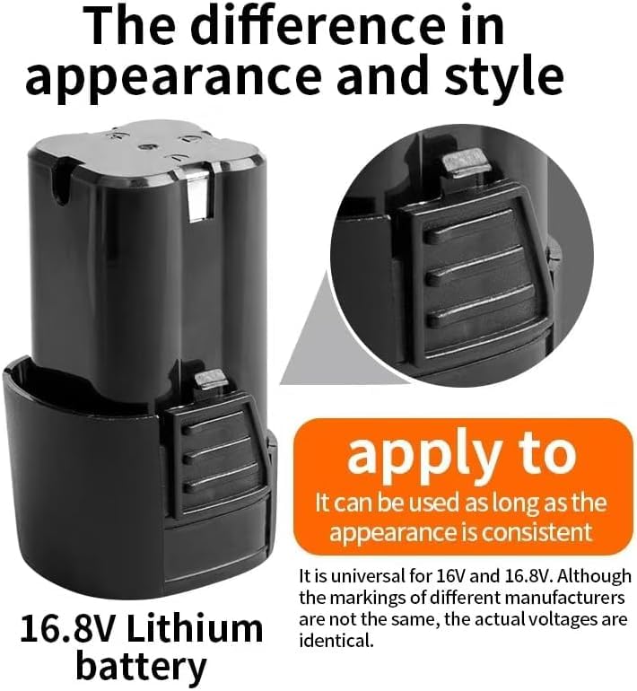 XOYO 16.8V Charger for Cordless Drill Machine Powertools | Output:16.8V Current:1.0A | Lithium Battery Charger | Universal Port Charger | LED Indication (Battery not Included in The Package) - Image 4