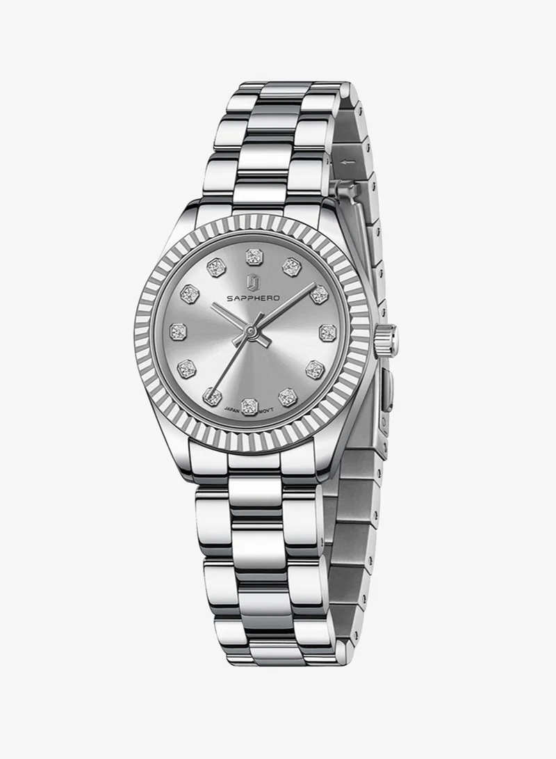 Sapphero SAPPHERO Watches for Women Luxury Stainless Steel Ladies Watches Women's Bracelet Watch Small Analog 5ATM Waterproof Wrist Watch Elegant Gifts for Women
