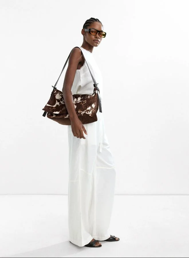 PARFOIS Trousers In A Linen And Lyocell Blend