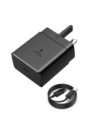 45W USB C Super Fast Charger USB C Plug for Samsung Galaxy S24/S24 Ultra/S23+/S23 Ultra/S23+/S22/S21 Ultra/S21+/S21/S20/Note20/Note10/S10/A55/A35/A34/A16/A15/A25,Galaxy Tab S8+/S9/S10 Ultra, Super Fast Cable - pzsku/ZD729B05123F9F0657CB1Z/45/1746536105/9fccdf60-0e62-4d87-9036-618cbac80d04