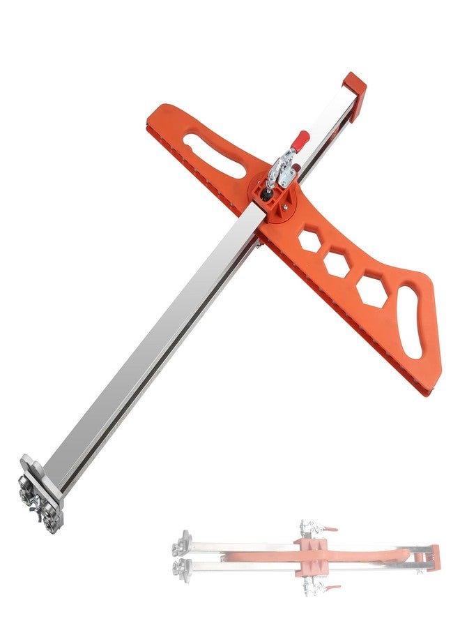 JOJOCY Precision Drywall Cutting Tool, Foldable Hand Push Drywall Cutter with Dual Positioning Guide, Adjustable for 8-13mm Plasterboard, Gypsum & Sheetrock For Walls, Renovations & DIY Decorations - Image 1