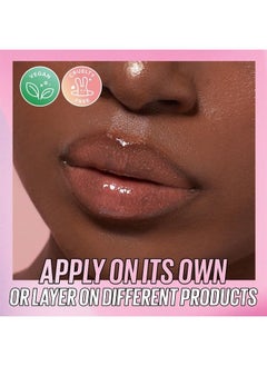 KAJA Lip Gloss - Gloss Shot | Gift, with Jojoba Oil, Sheer, Hydrating, Juicy, Plumper Looking Lips, 01 Crystal Clear, 0.14 Fl Oz  - Image 2