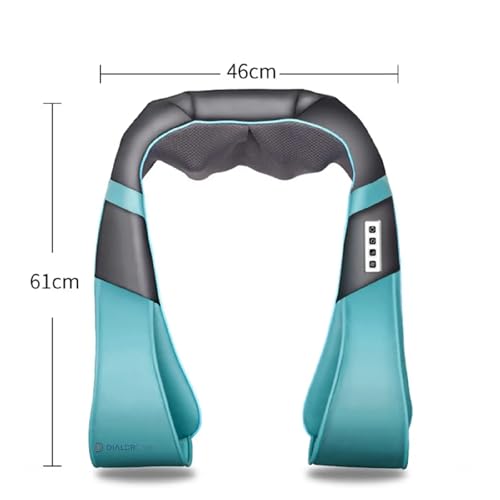 DIALDRCARE Neck and Back Kneading Massager with 3D Deep Tissue, Electric Shiatsu Shoulder Massage for Neck, Shoulders, Back, Legs, Body Muscle Pain Relief - Portable Massager for Home Office & Car - Image 2