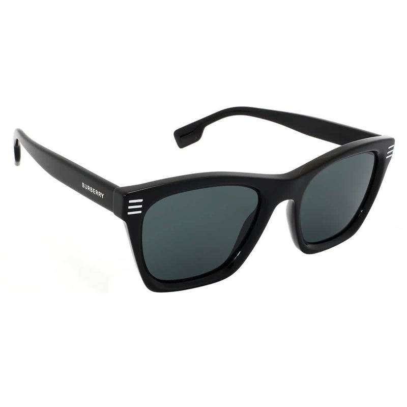 BURBERRY Men's Cooper Square Sunglasses, Black/Dark Grey-300187 - Image 5