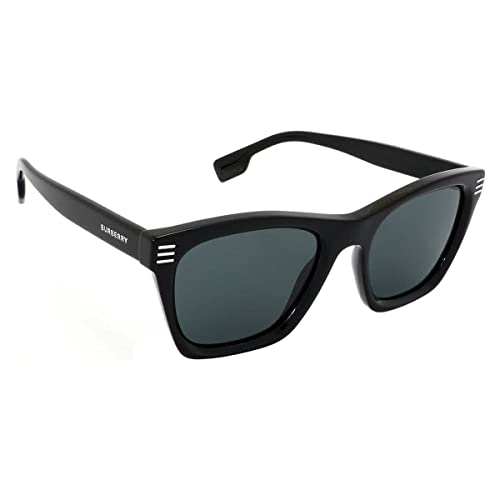 BURBERRY Men's Cooper Square Sunglasses, Black/Dark Grey-300187 - Image 1