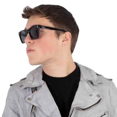 BURBERRY Men's Cooper Square Sunglasses, Black/Dark Grey-300187 - Image 2