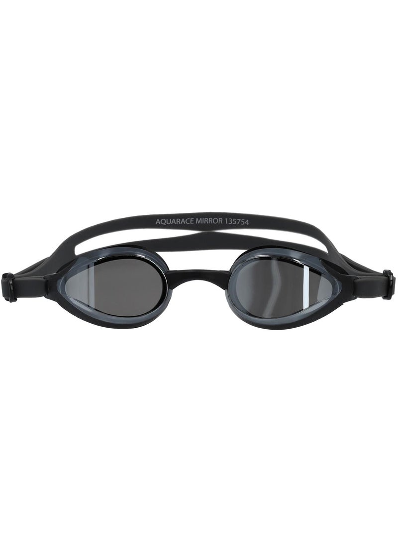 Joss Aquarace Mirror Grey Adult Swimming Goggles – UV Protection, Anti-Fog, Interchangeable Nose Bridges, Adjustable Strap, Comfort-Focused Soft Seal - Image 2