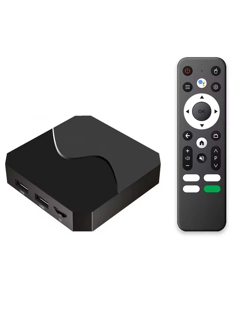 ELTRAZONE Mini Android 12 TV Box – 8GB RAM, 128GB Storage | 8K/4K HDR Streaming | Bluetooth 5.0 | Voice Remote | App  IPTV Support - Image 1