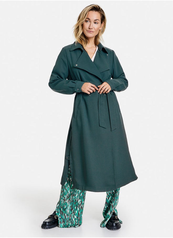 GERRY WEBER - Coat with a tie-around belt - Image 1