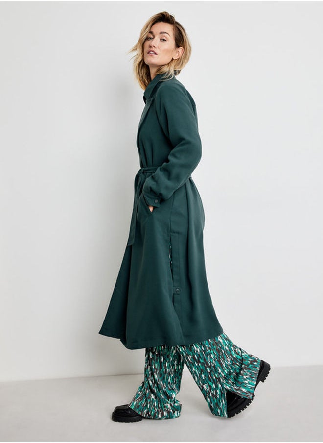 GERRY WEBER - Coat with a tie-around belt - Image 1