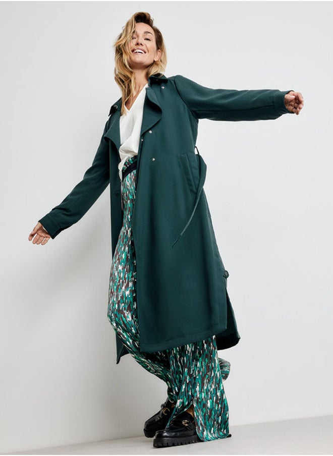 GERRY WEBER - Coat with a tie-around belt - Image 1