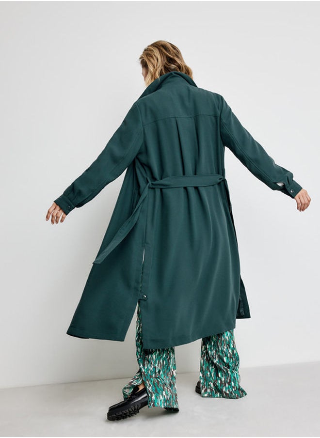 GERRY WEBER - Coat with a tie-around belt - Image 1