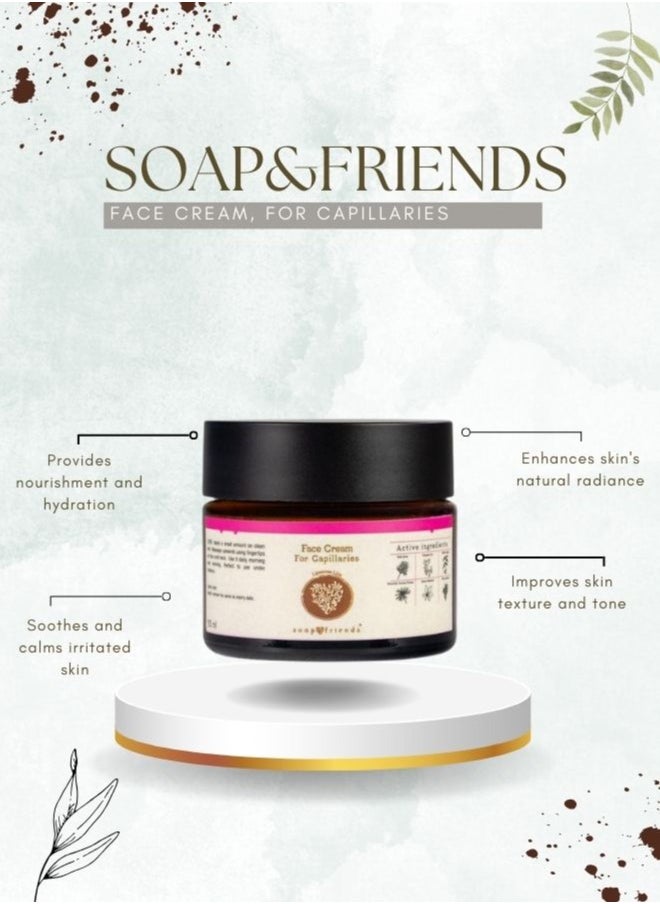 Soap&Friends Soap&Friends Vascular Skin Soothing Face Cream for Capillaries - 50ml  - Image 4