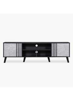 Home Box Ashen TV Unit for TVs up to 75 inches 180 x 45 x 40 cm  - Image 1