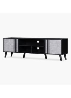 Home Box Ashen TV Unit for TVs up to 75 inches 180 x 45 x 40 cm  - Image 2