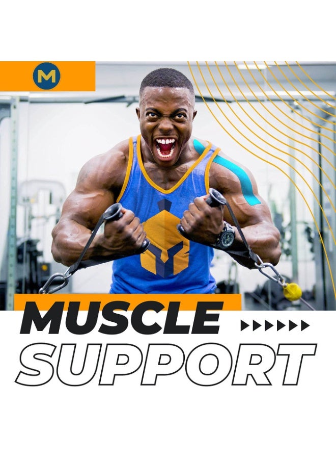 Mijioceon PRO Cotton Kinesiology Tape  | 5cm×5m • Medical Grade • Latex-Free Support ⚡  - Image 3