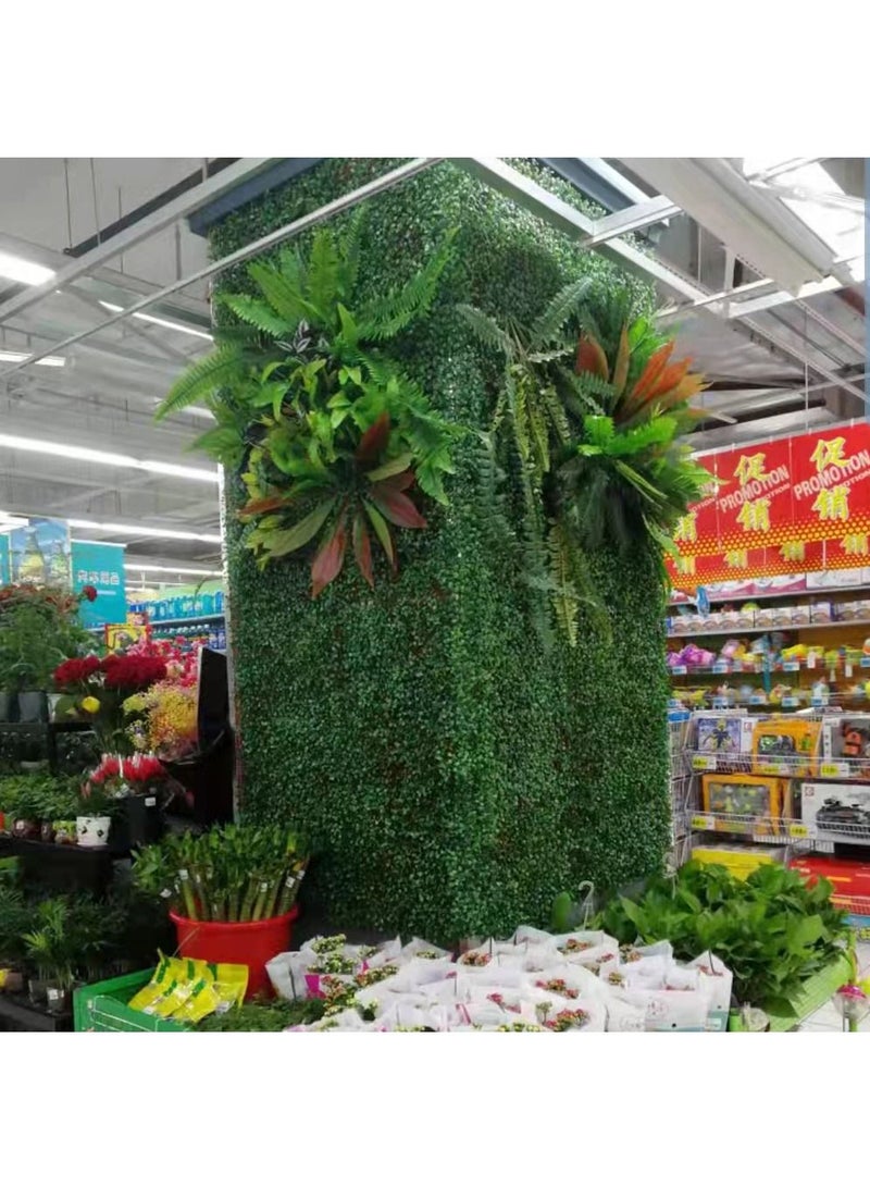FFD Artificial Wall Plants Flowers Plastic Turf Wall Grass 8pcs - Image 4