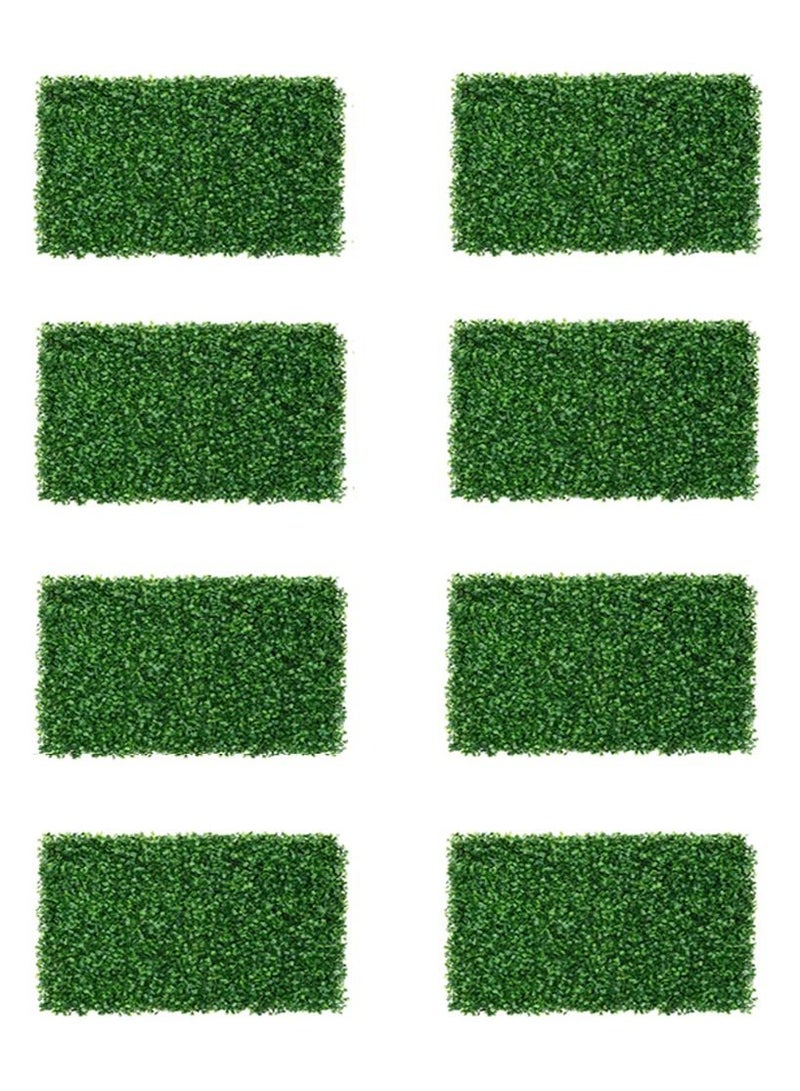 FFD Artificial Wall Plants Flowers Plastic Turf Wall Grass 8pcs - Image 1