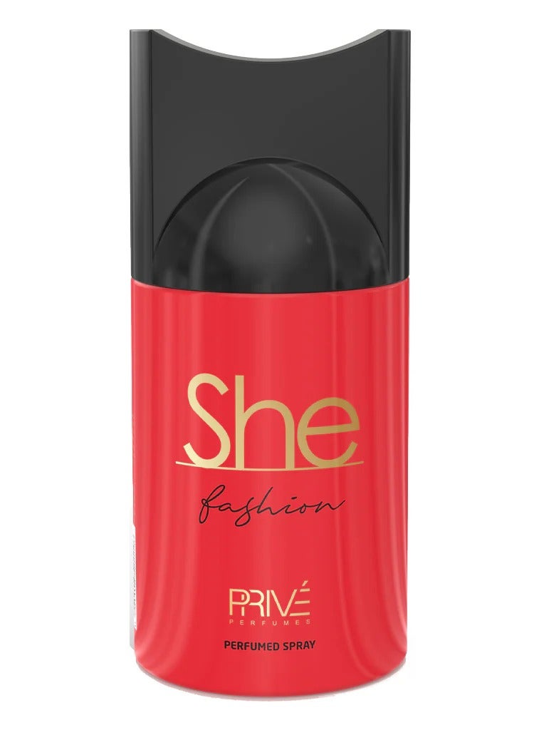 برايف شي فاشون رذاذ معطر نسائي - 250 مللي