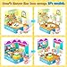Gooidea Magnetic Blocks 2in1 Magnetic Building Blocks Creative Building Craft Sensory Clicking Rustling Travel Toys Kids Toys Games PocketSized Kitchen Magic Display - Image 4