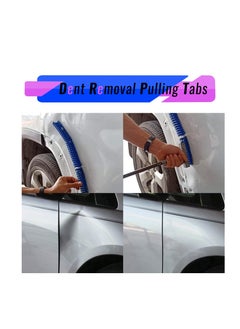 KASTWAVE Dent Repair Removal Tool Kit , Nylon Auto Body Dents Removal Pulling Tabs Kit, Adhesive Blue Glue Tabs Auto Dent Removal Tools (Dark-Blue)  - Image 4