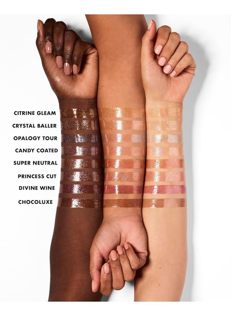 elf glow reviver lip oil citrine gleam nourishing hydrating high shine sheer color minty scent non sticky .Opal-ogy Tour - Image 4