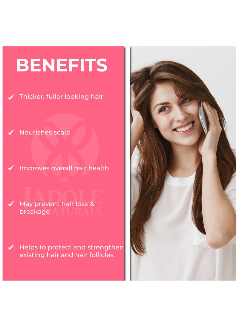 Jadole Naturals The Original Hair Treatment Oil - 120ml | Promotes Hair Growth, Nourishes Scalp, and Repairs Hair Roots with Essential Nutrients - Image 2