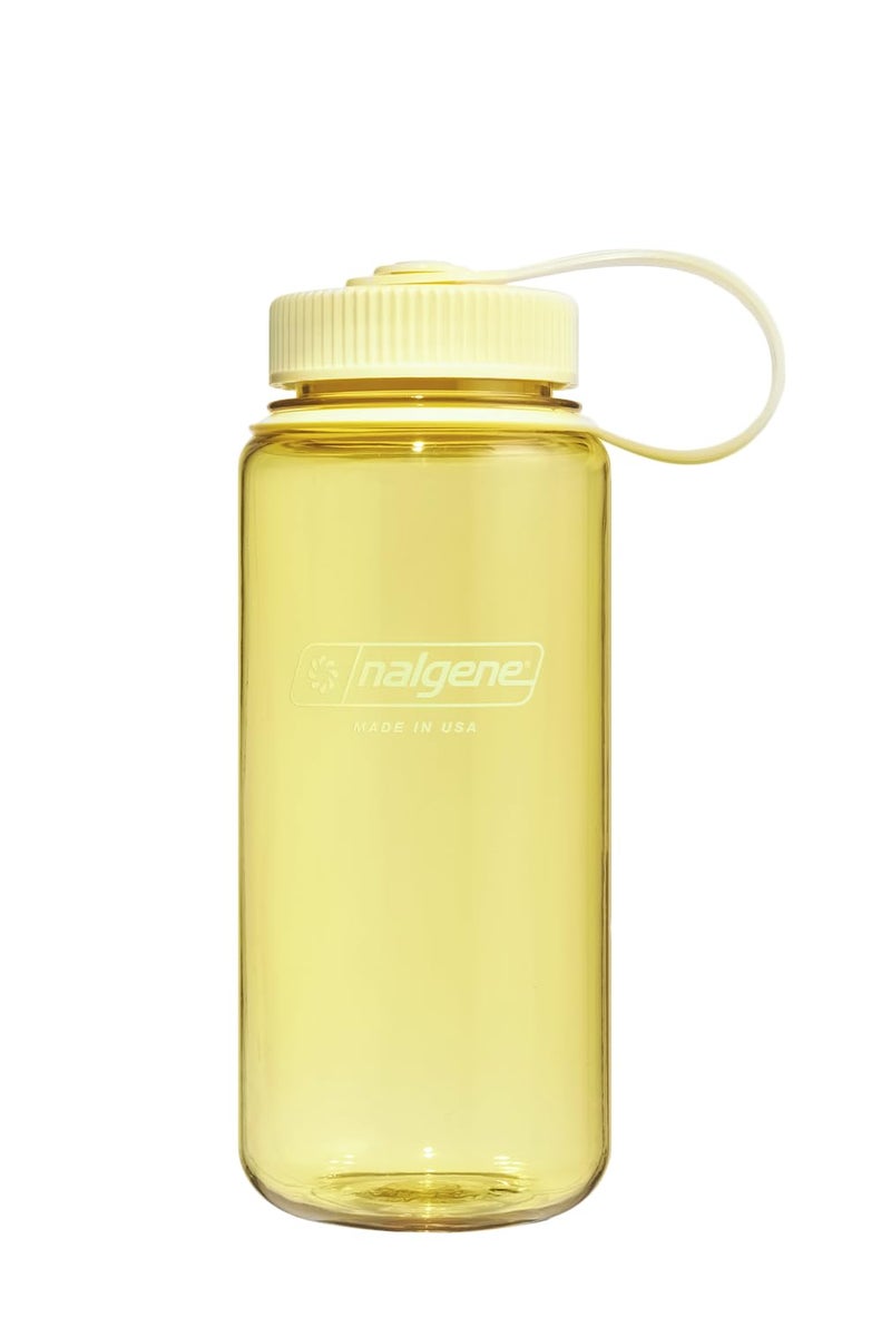 Nalgene Sustain Tritan BPA-Free Water Bottle Made with Material Derived from 50% Plastic Waste  16 OZ  Wide Mouth  Butter - Image 1