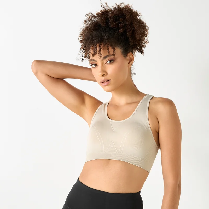 ADOT by Splash Textured Racerback Bra