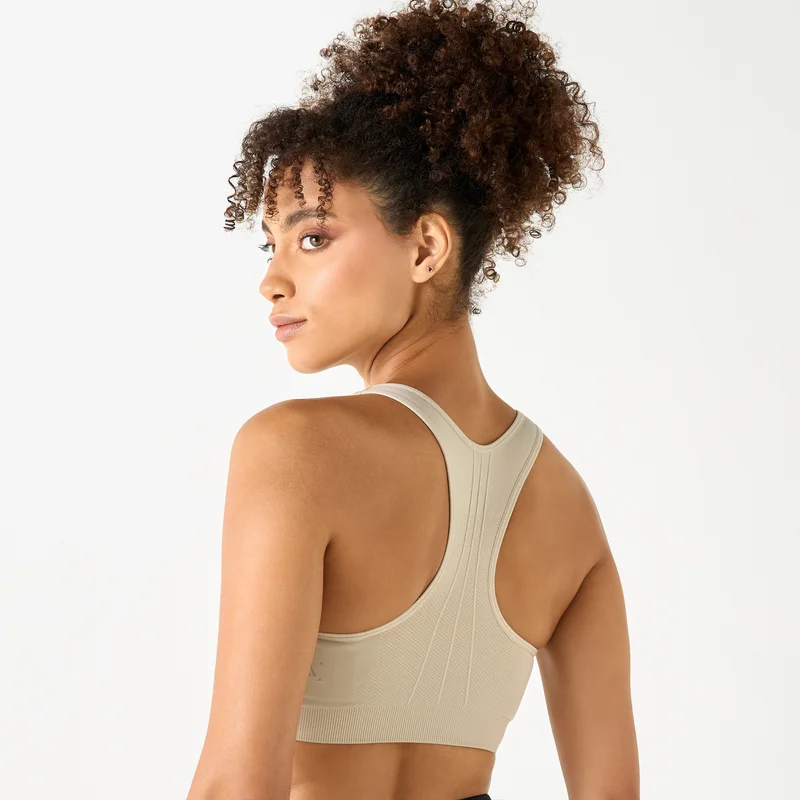 ADOT by Splash Textured Racerback Bra